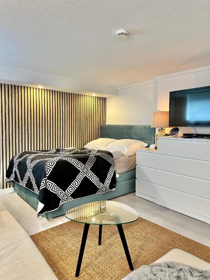 Ruhiges Retreat Souterrain-Apartment Werbach Nahe Pferdemarkt W31 โอลเดนบวร์ก ภายนอก รูปภาพ